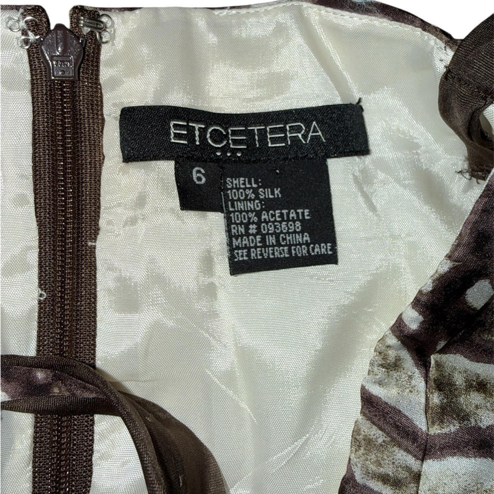 Etcetera Butterfly Print Dress - Picture 3 of 3